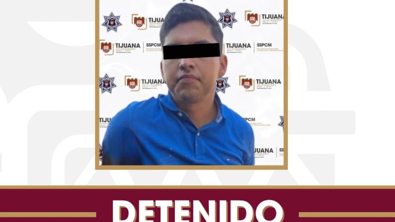 Asegura Policía Municipal a presunto homicida minutos después del crimen