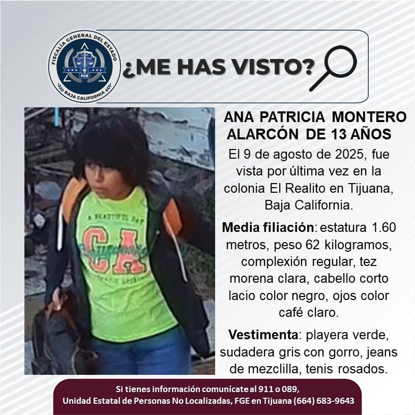 Pesquisa de Ana Patricia Montero Alarcón de 13 años de edad