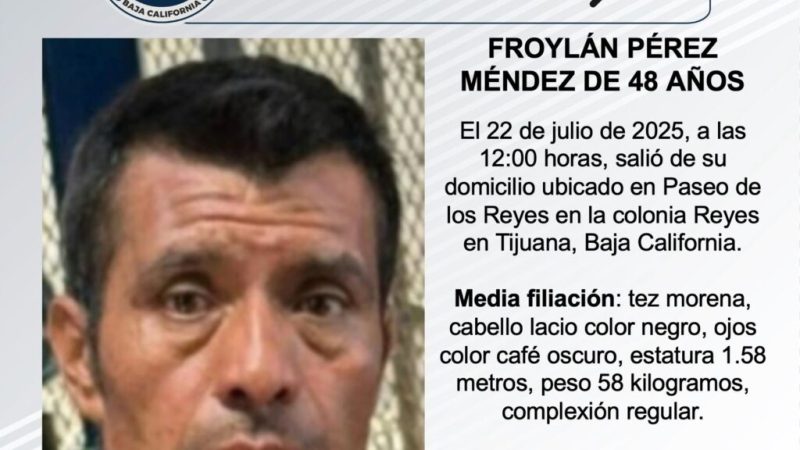 Pesquisa de Froylán Pérez Méndez de 48 años de edad