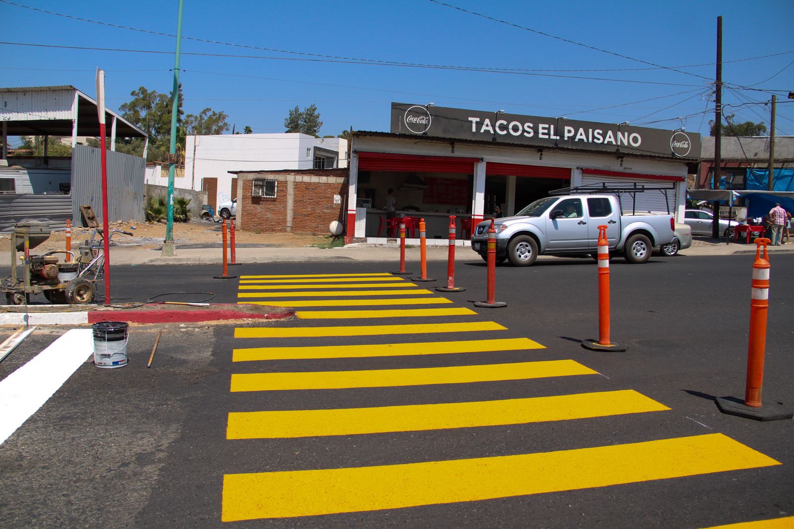 Más de 40 mil m² de calles rehabilitadas en Tecate gracias al Programa «Vialidades al 100»