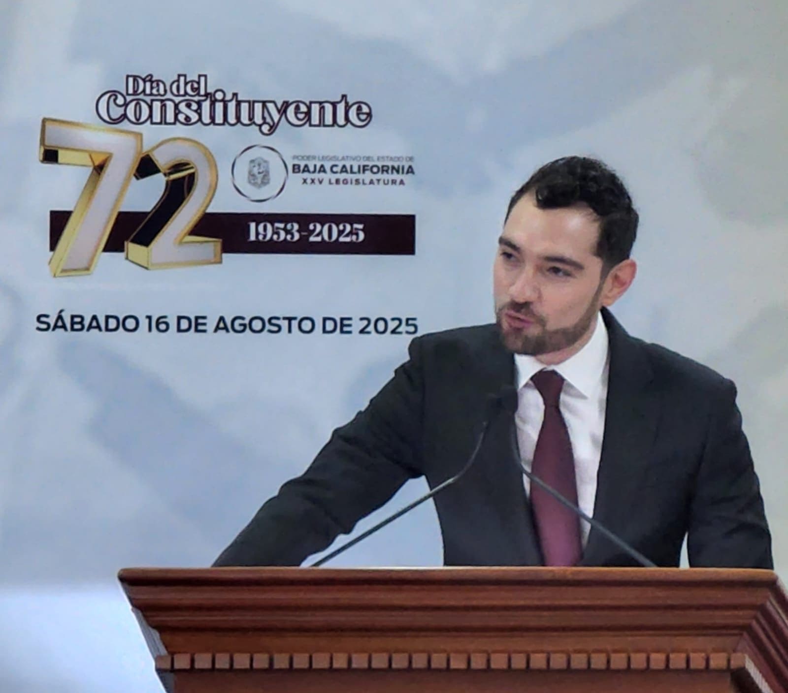 Reconoce Diputado Jaime Cantón privilegio de continuar con el trabajo del Congreso Constituyente