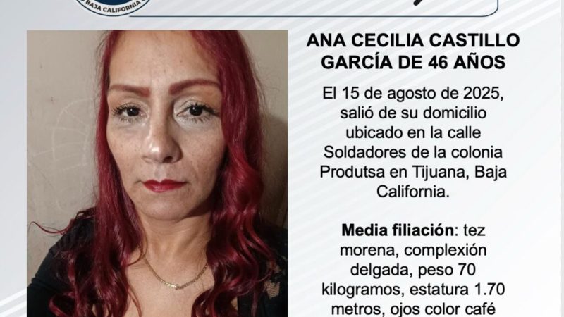 Pesquisa de Ana Cecilia Castillo García de 46 años de edad