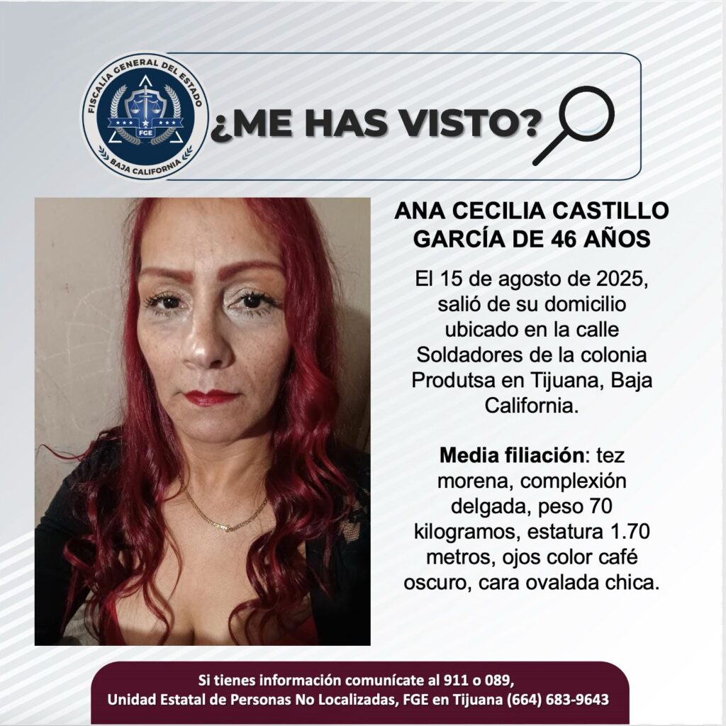 Pesquisa de Ana Cecilia Castillo García de 46 años de edad