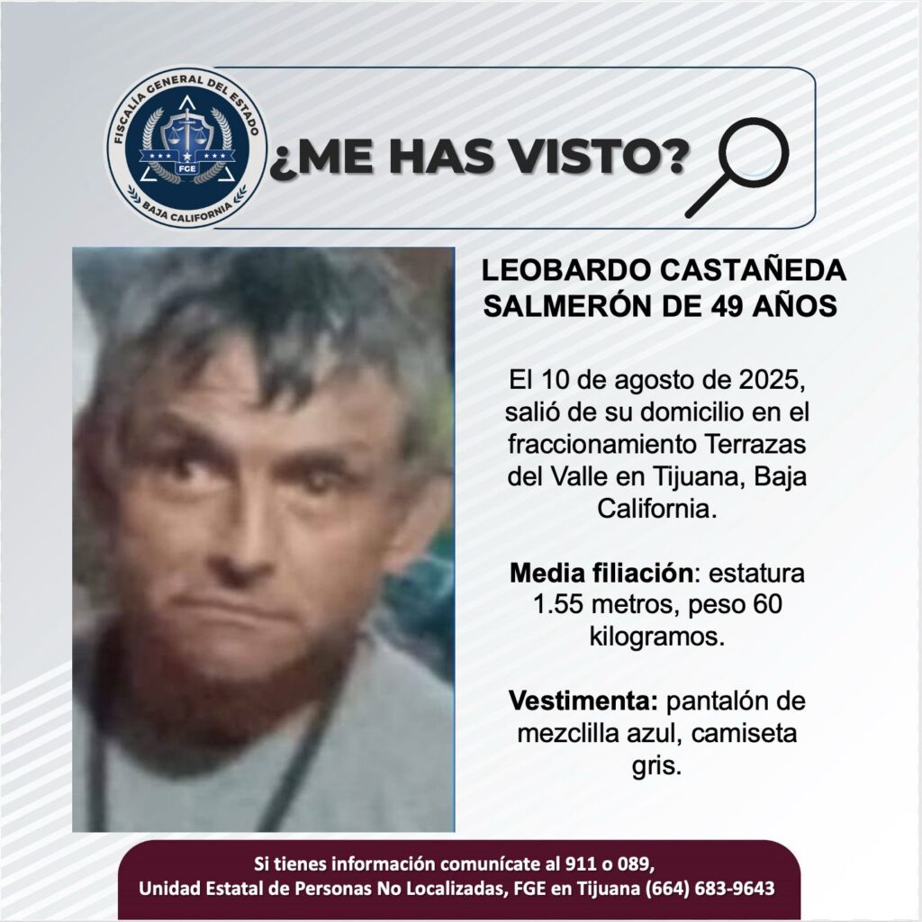 Pesquisa de Leobardo Castañeda Salmerón de 49 años de edad