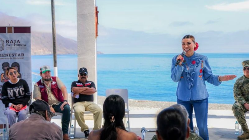 Llegan apoyos y servicios para la comunidad de Isla de Cedros en Gobierno de Marina del Pilar