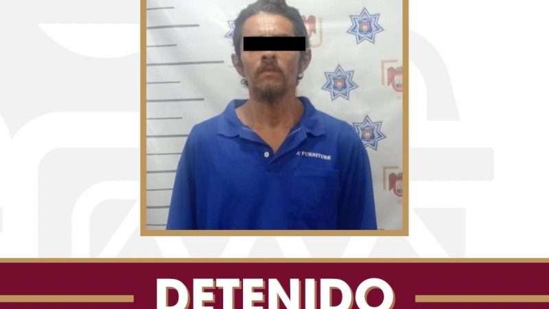 Captura Policía Municipal de Tijuana a acusado de extorsión en flagrancia