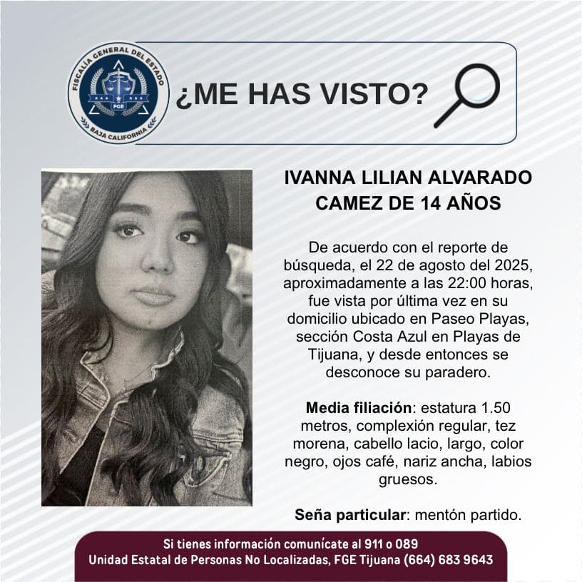 Pesquisa de Ivanna Lilian Alvarado Camez de 14 años