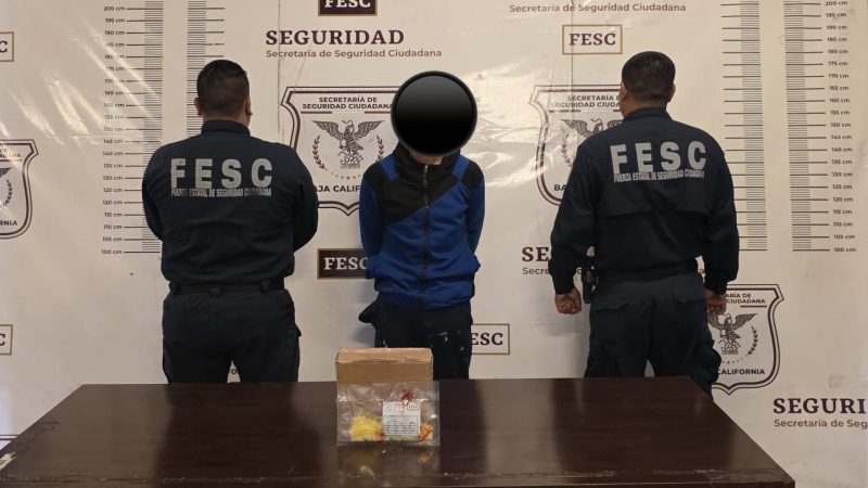 Fuerza Estatal de Seguridad Ciudadana golpea al narcomenudeo en Tijuana