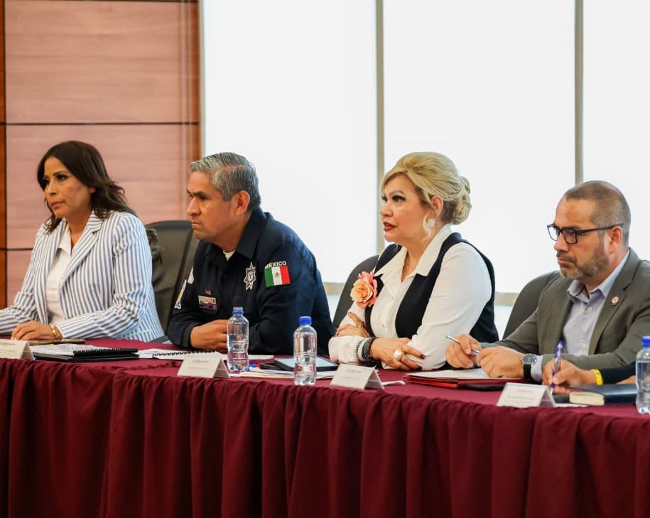 Refuerza Gobernadora Marina del Pilar acciones de seguridad en coordinación con los tres órdenes de gobierno