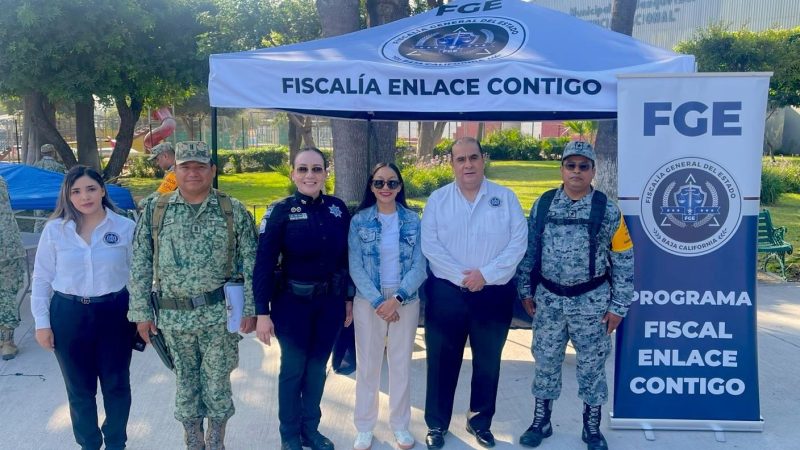 Fiscalía continua fortaleciendo vínculo con la comunidad a través del Programa «Fiscal Enlace Contigo»