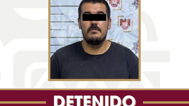 Detiene Policía Municipal de Tijuana a hombre con orden de aprehensión en Estados Unidos por el delito de secuestro