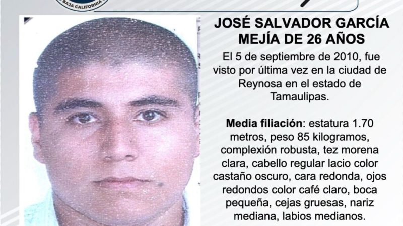 Pesquisa de José Salvador García Mejía de 26 años de edad