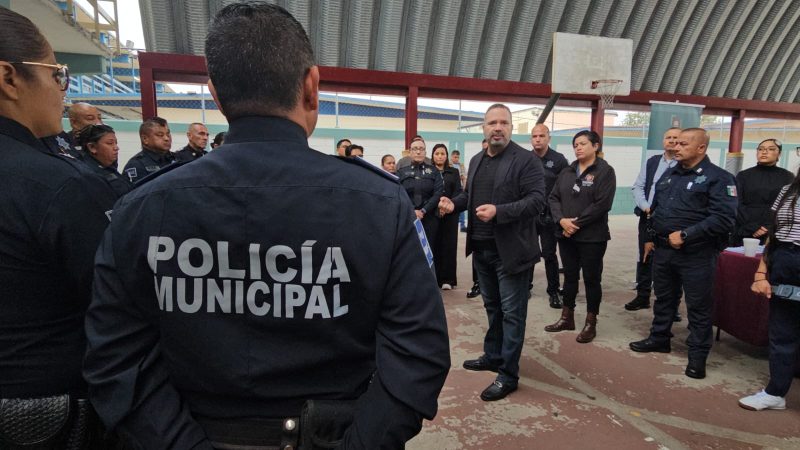 Reitera secretario de Seguridad y Protección Ciudadana Municipal compromiso con los tijuanenses por la recuperación de la Paz