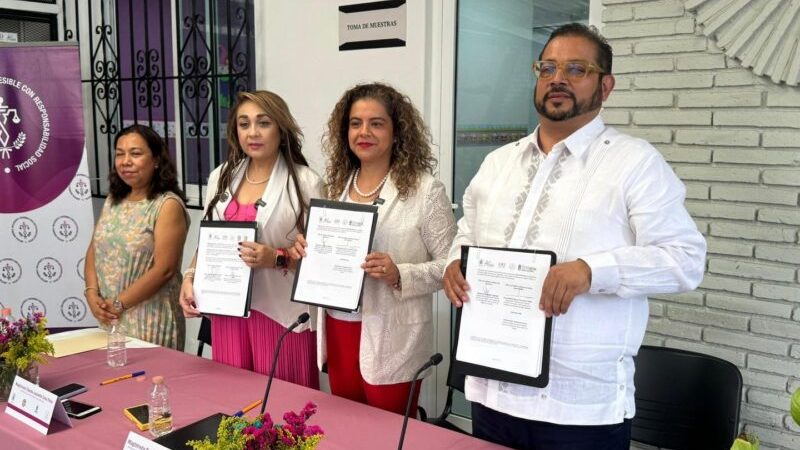Baja California y Oaxaca firman convenio para fortalecer la justicia  familiar mediante pruebas de  ADN accesibles