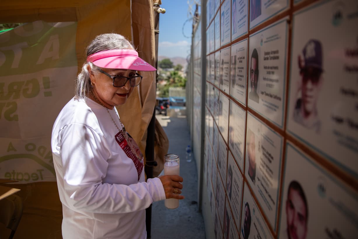 Familiares conmemoran con misa en «La Gallera» a sus desaparecidos