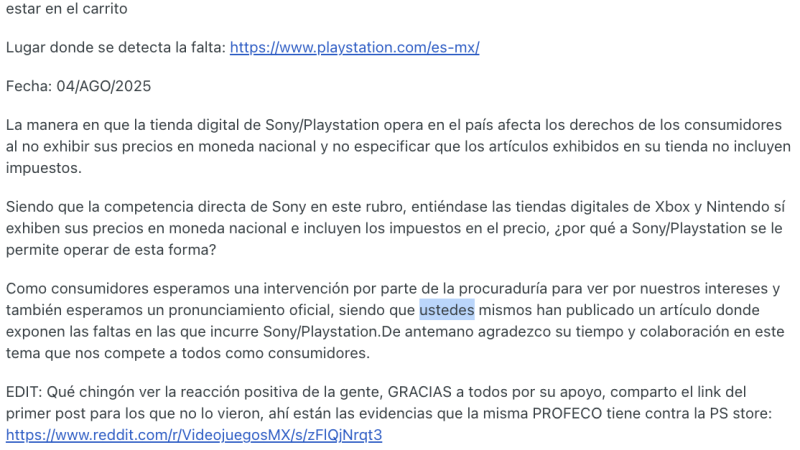 Profeco va contra Playstation por problemas en sus precios; advierte sanciones