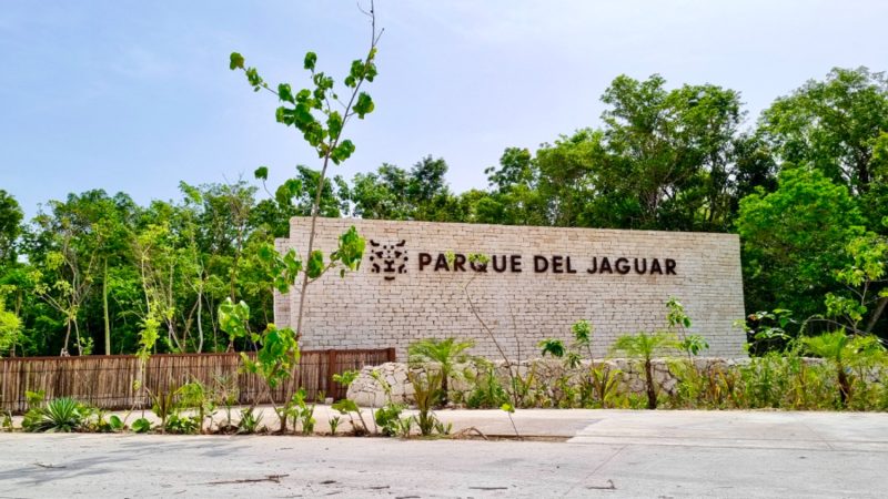 Parque del Jaguar, un atractivo que disfruta sin costo la población local