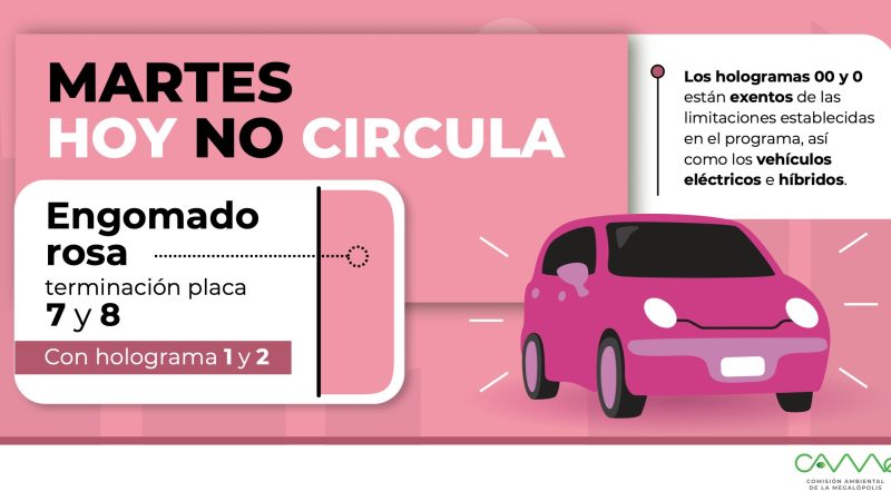 Hoy No Circula del 12 de agosto: estos autos no pueden salir en CDMX y Edomex