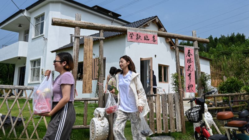 Ni hombres, ni estrés: comunidades 100% femeninas florecen en China