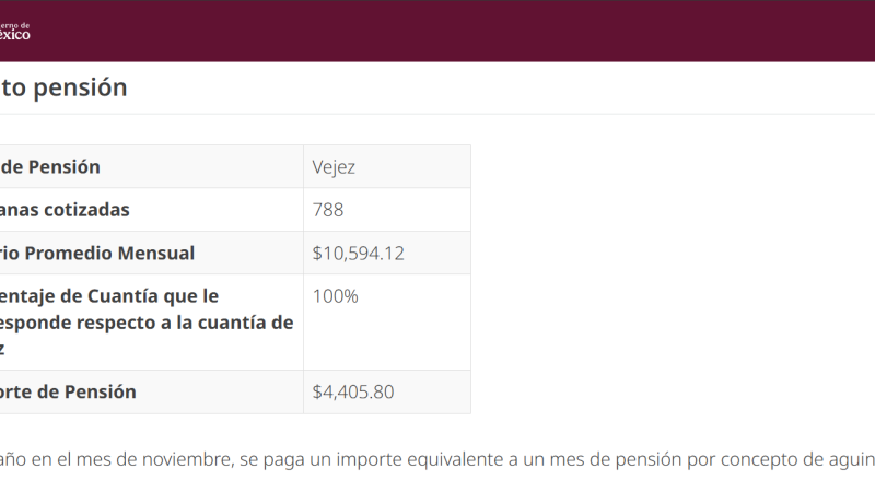 Cuánto aumenta la pensión del IMSS bajo la ley 73 si te jubilas a los 60 o 65