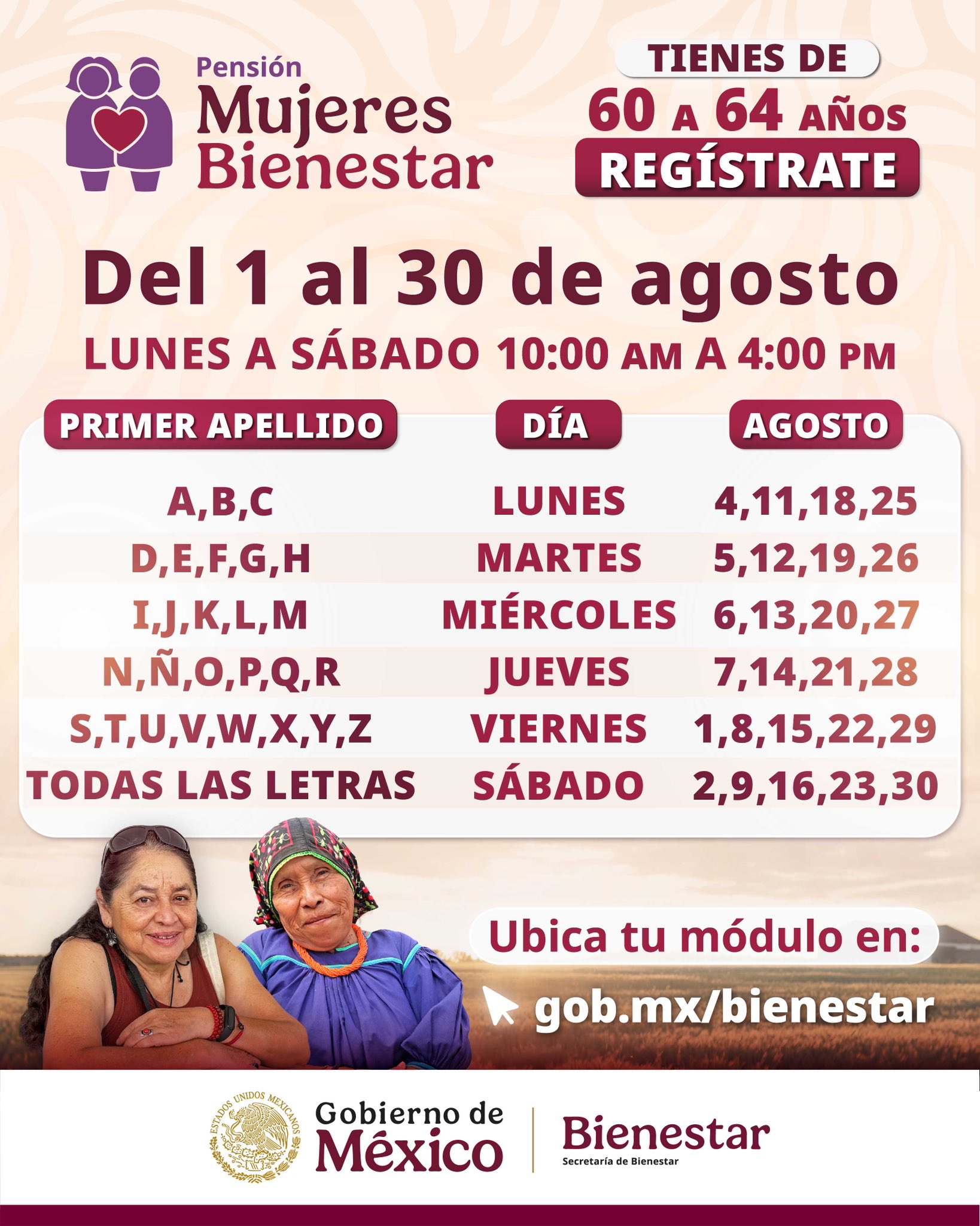 Registro Mujeres Bienestar 2025: estas mujeres pueden registrarse del 18 al 23 de agosto