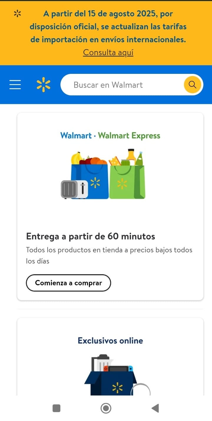 No solo Shein y Temu, Walmart también aplica los impuestos de 33.5%