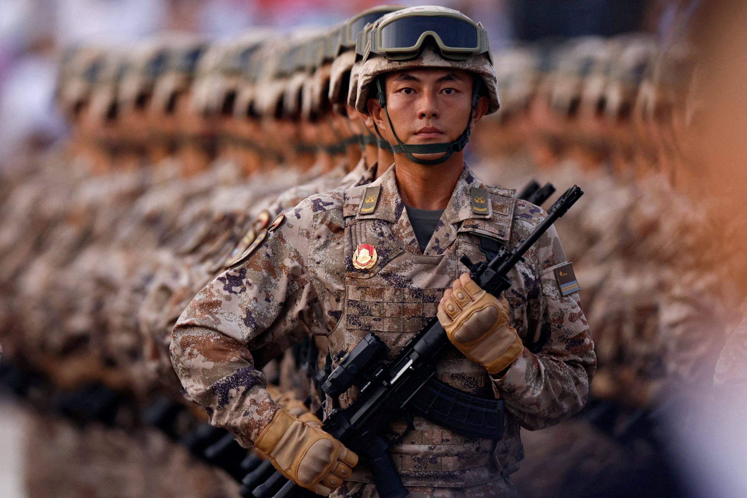 Drones, misiles de gran tamaño y armas láser: así fue el gran desfile militar de China