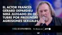 El actor francés Gerard Depardieu enfrentará juicio por violación