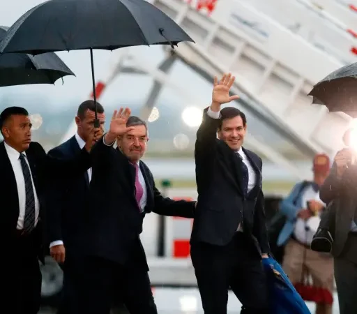Marco Rubio inicia su visita oficial a México
