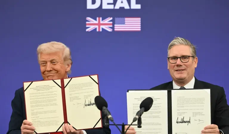 Trump y Starmer firman un gran acuerdo tecnológico entre EU y Reino Unido