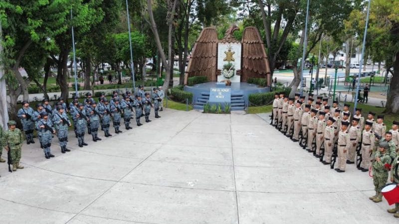 Ceremonia del “CLXXVIII Aniversario de la Gesta Heroica de los Niños Héroes de Chapultepec” en Tijuana BC.