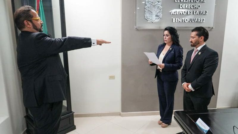 Eligen al Magistrado Alejandro Isaac Fregozo López como presidente del Tribunal Superior de Justicia del Estado y del Consejo de Administración