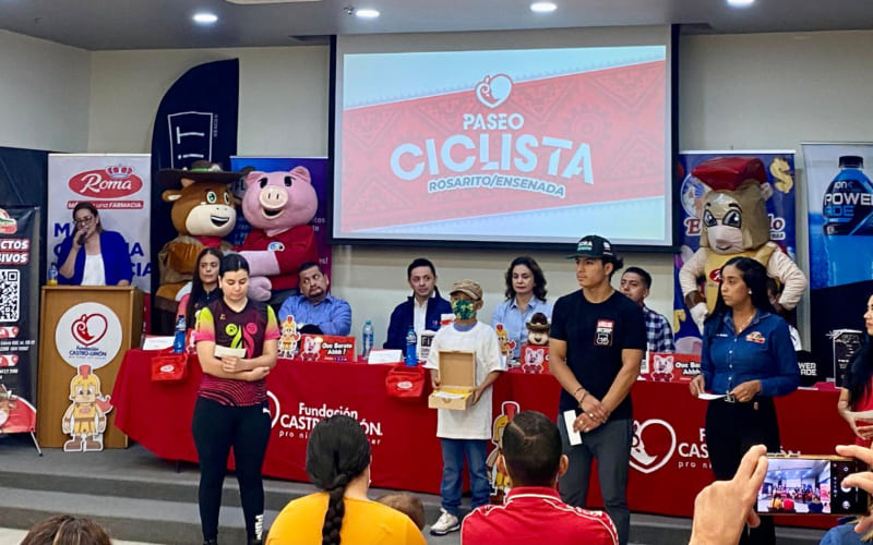 Anuncian “Paseo Ciclista Rosarito Ensenada” a favor de niños con cáncer