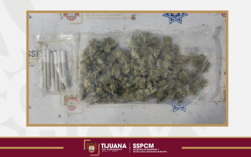 Detiene Policía Municipal a tres menores en posesión de droga