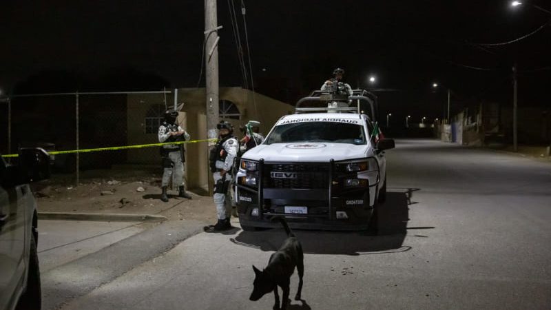 Pareja asesinada a balazos en la colonia Constitución de Rosarito