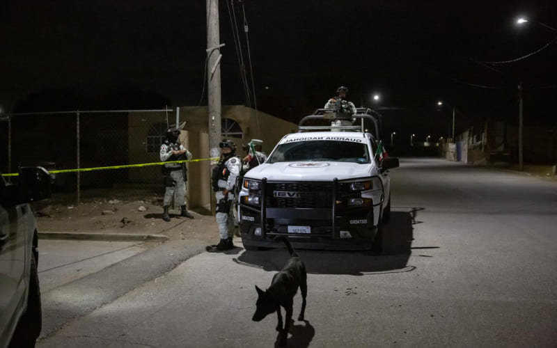 Pareja asesinada a balazos en la colonia Constitución de Rosarito