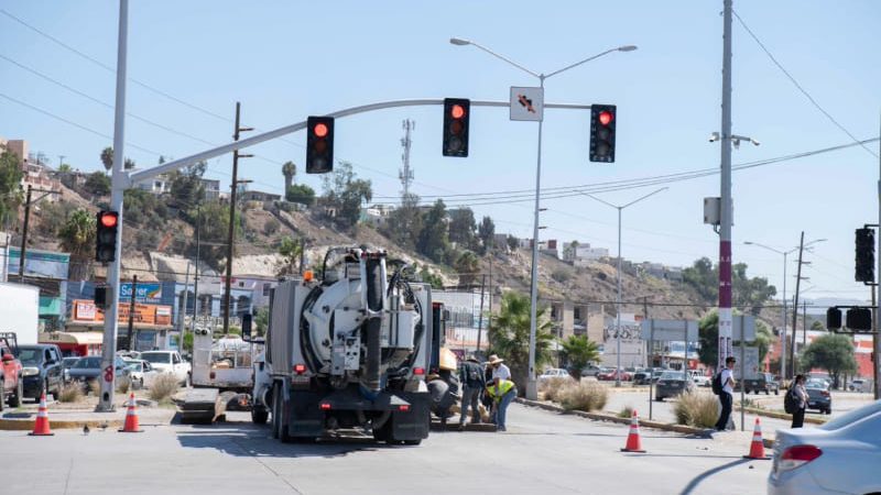 CESPT inicia rehabilitación de Tramo del Colector Insurgentes en Tijuana