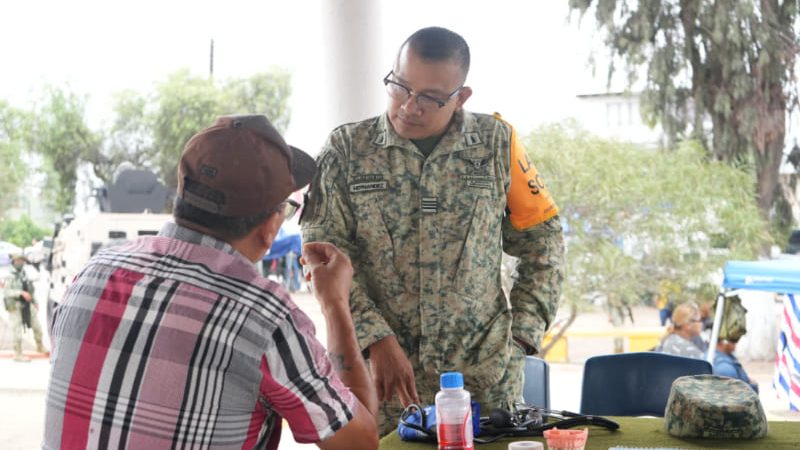 Realiza SSPCM Jornada de Seguridad en coordinación con los tres niveles de gobierno en Sánchez Taboada