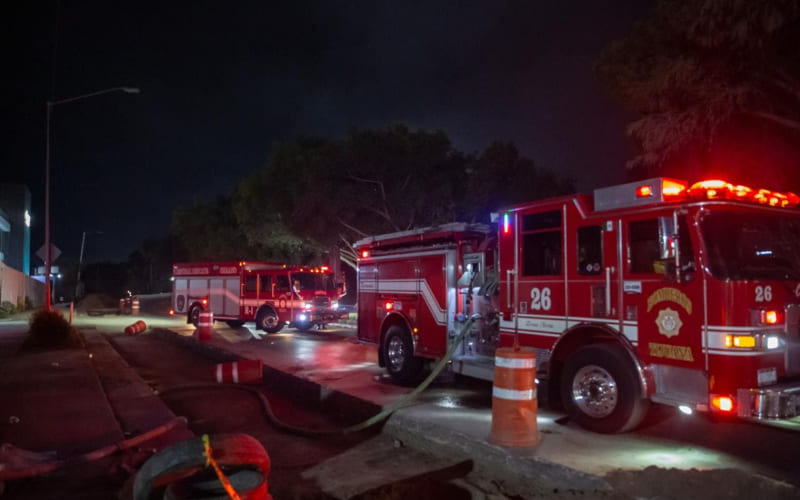 Incendio consume vivienda en la colonia Ruíz Cortines; no hubo lesionados