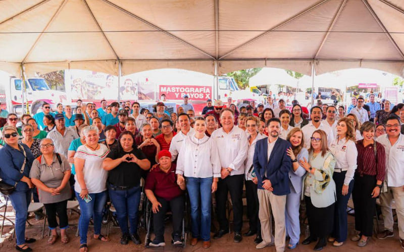 Encabeza Gobernadora Marina del Pilar el arranque de la Semana Nacional de Salud Pública 2025 en BC