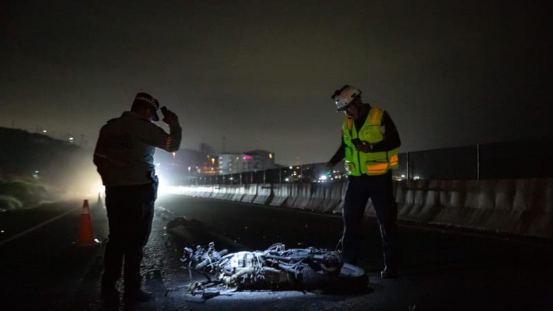 Motociclista pierde la vida en accidente sobre la Carretera Cuota Rosarito–Tijuana