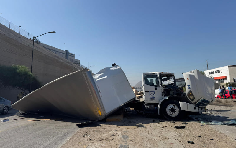 Accidente múltiple en el Corredor 2000 deja varios lesionados