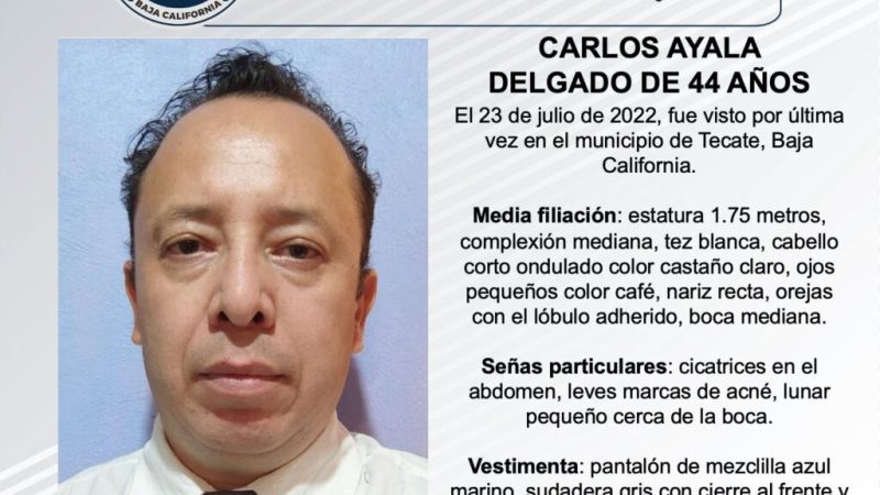 Pesquisa de Carlos Ayala Delgado de 44 años de edad