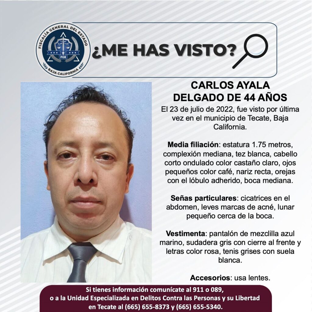 Pesquisa de Carlos Ayala Delgado de 44 años de edad