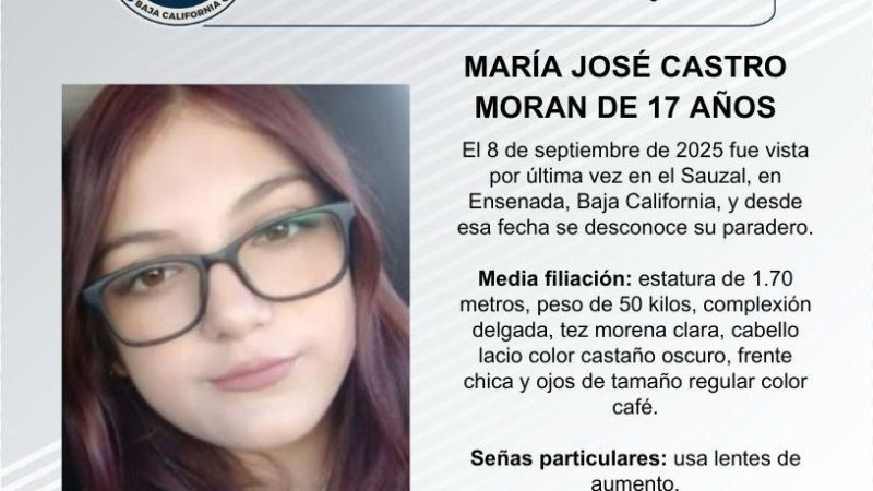 Pesquisa de María José Castro Morán de 17 años de edad