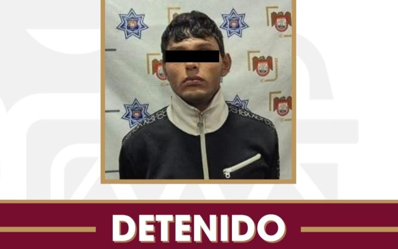 Asegura Policía Municipal de Tijuana a presunto responsable de robo con violencia en El Florido