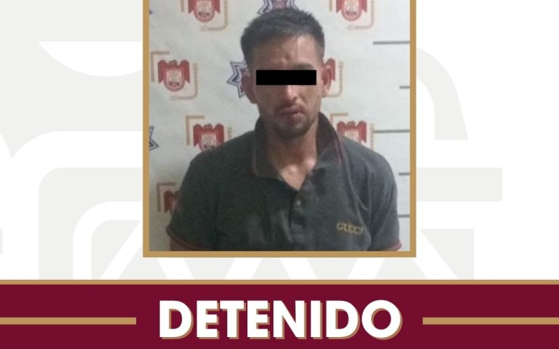 Detienen a hombre armado en Las Torres Parte Alta gracias a participación ciudadana y Policía Municipal