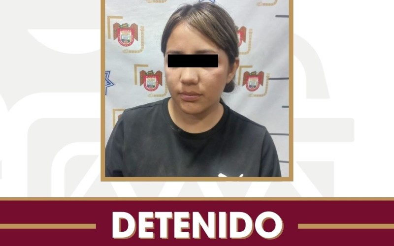 Mujer es detenida por la Policía Municipal tras agresión con arma blanca en contra de un hombre