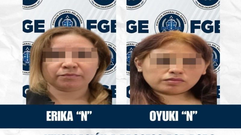 Fiscalía General del Estado logra vincular a proceso de dos mujeres por robo calificado a casa habitación