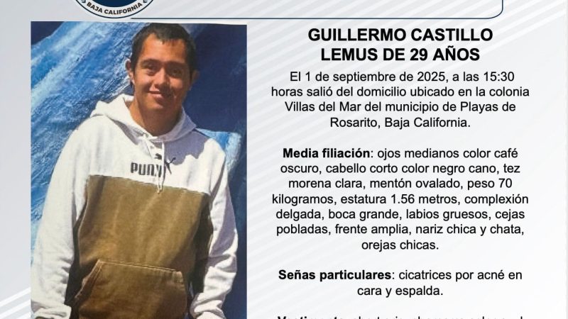 Pesquisa de Guillermo Castillo Lemus de 29 años de edad